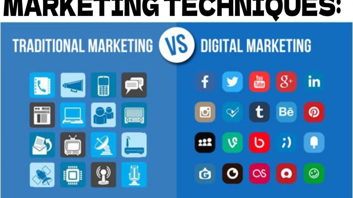 Marketing Techniques: Traditional Marketing vs Digital Marketing