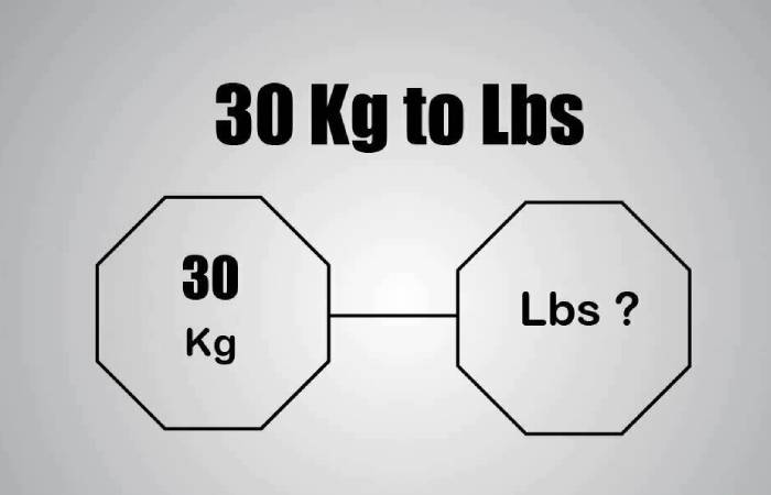 30Kg to Lbs - Convert 30 Kilograms to Pounds