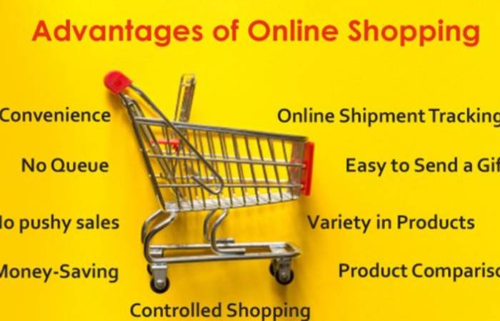 The convenience of Online Shopping