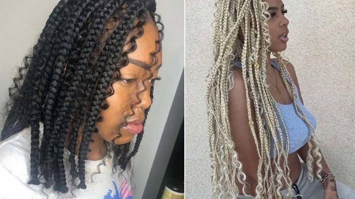 Gorgeous Braids with Curls That Turn Heads
