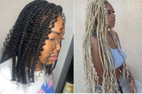 Gorgeous Braids with Curls That Turn Heads