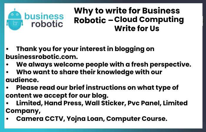 Why to Write for Business Robotic(16)