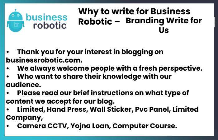 Why to Write for Business Robotic(19)