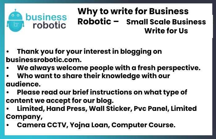 Why to Write for Business Robotic(22)