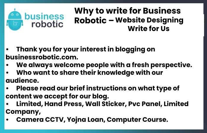 Why to Write for Business Robotic(23)