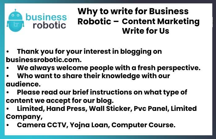 Why to Write for Business Robotic(25)